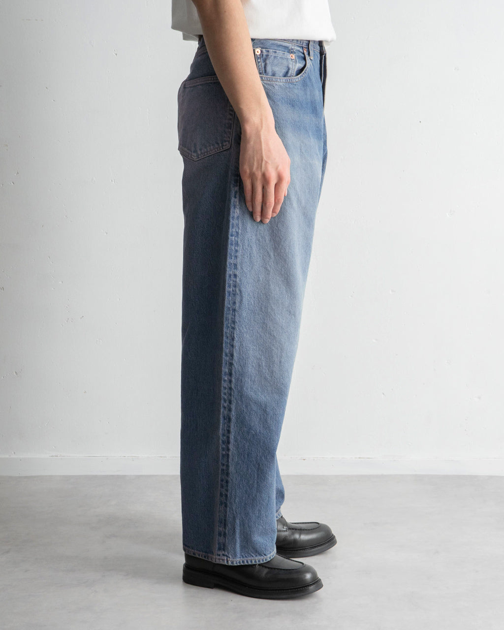 【SALE!30%OFF】ブラームス ルーツストック 13.5oz Denim Pants Wide デニムパンツ ワイド bROOTS25S8USD 正規取扱店