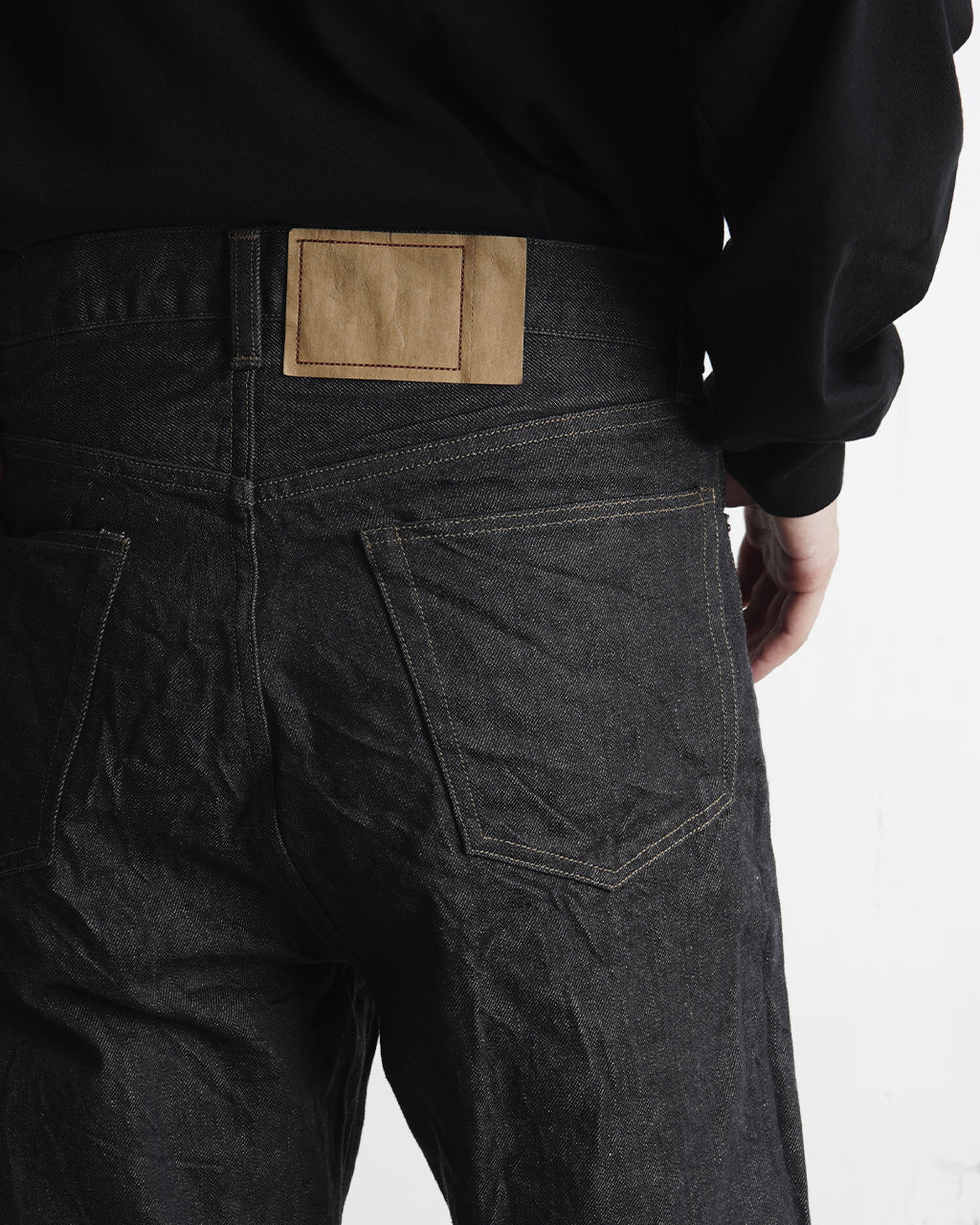 ブラームス ルーツストック 13.5oz デニム パンツ ナロー サルファーブラック 13.5oz Denim Pants Narrow bROOTS24F10正規取扱店