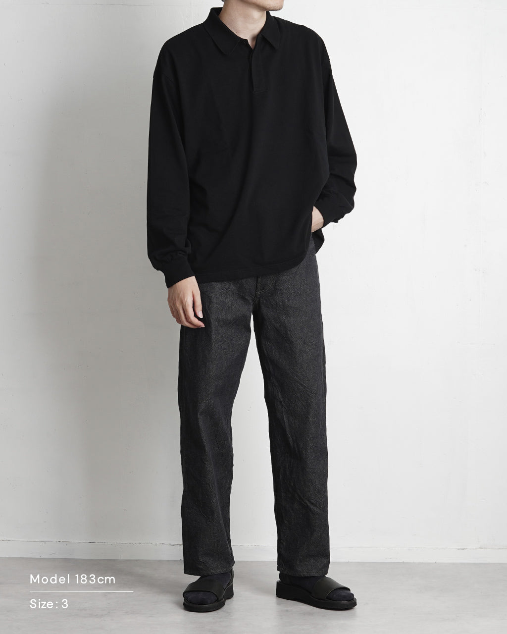 ブラームス ルーツストック 13.5oz デニム パンツ ナロー サルファーブラック 13.5oz Denim Pants Narrow bROOTS24F10正規取扱店