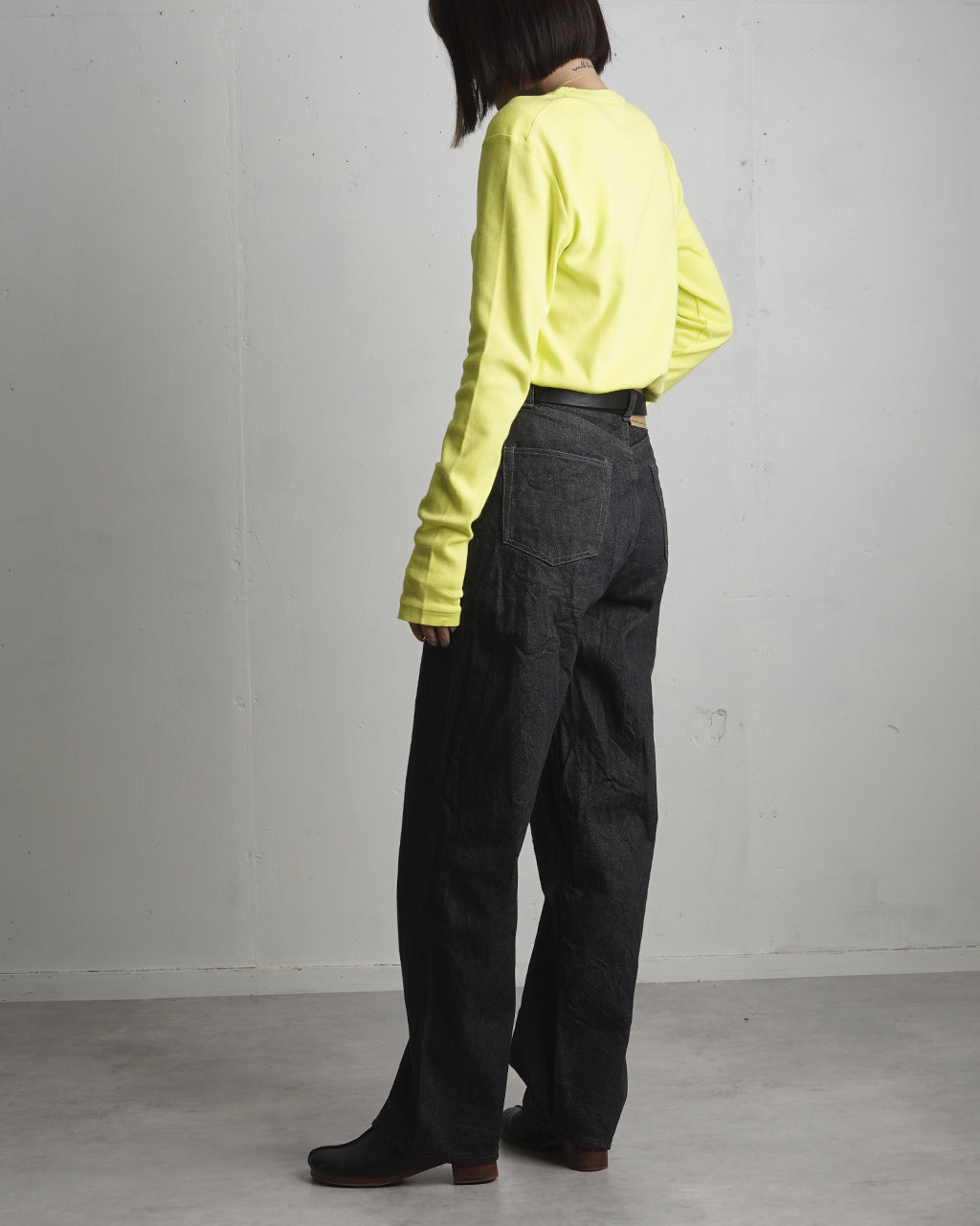 ブラームス ルーツストック 13.5oz デニム パンツ ナロー サルファーブラック 13.5oz Denim Pants Narrow bROOTS24F10正規取扱店