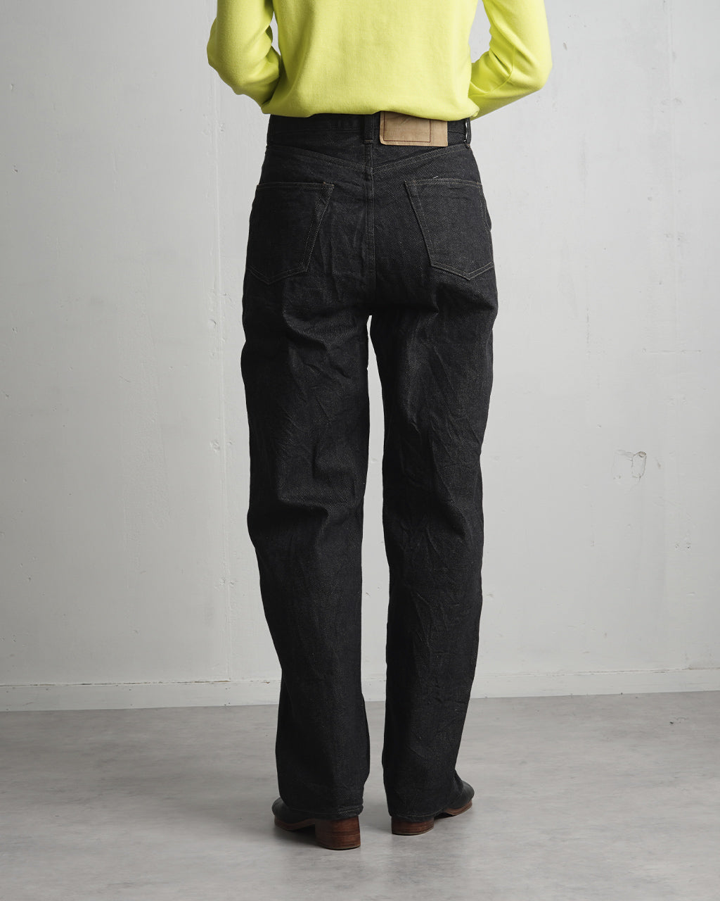 ブラームス ルーツストック 13.5oz デニム パンツ ナロー サルファーブラック 13.5oz Denim Pants Narrow bROOTS24F10正規取扱店