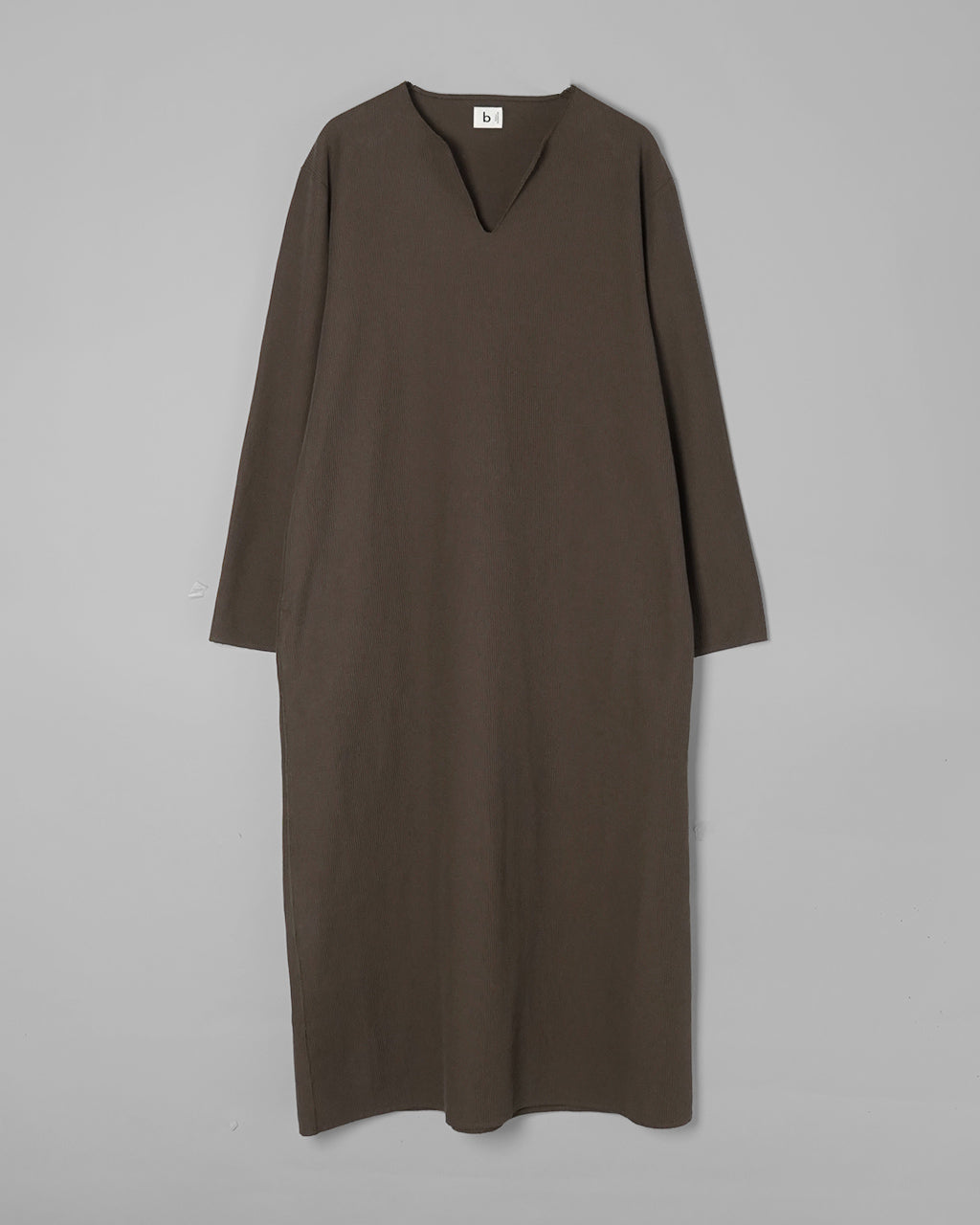 【SALE!30%OFF】ブラームス ルーツストック ラフ&スムース サーマル オーバーネック ロングスリーブ ドレス Rough&Smooth Thermal Over Neck Dress L/S 正規取扱店