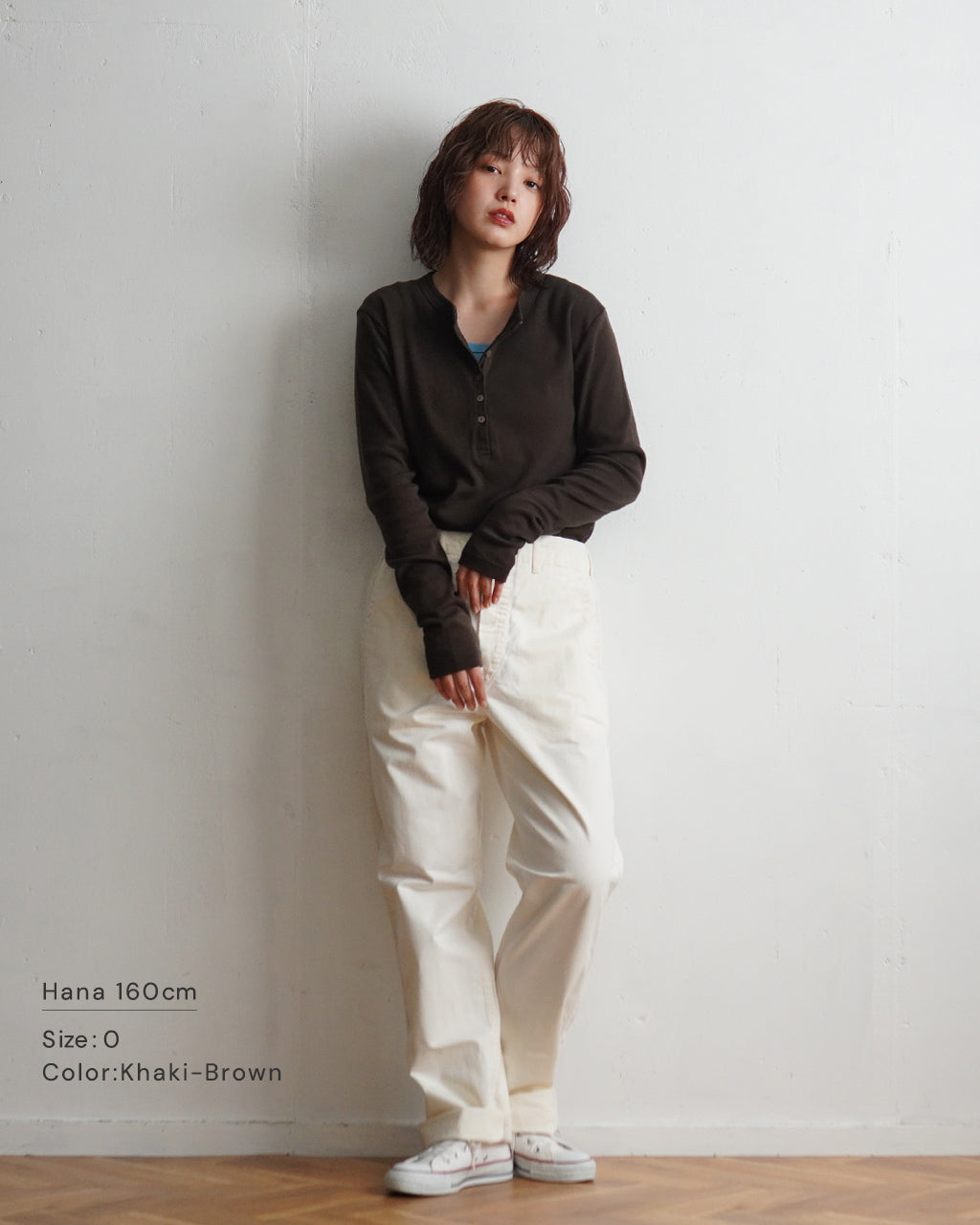 【SALE!30%OFF】ブラームス ルーツストック クラシック リブ ヘンリーネック カットソー Classic Rib Henley-neck L/S bROOTS24F006W正規取扱店