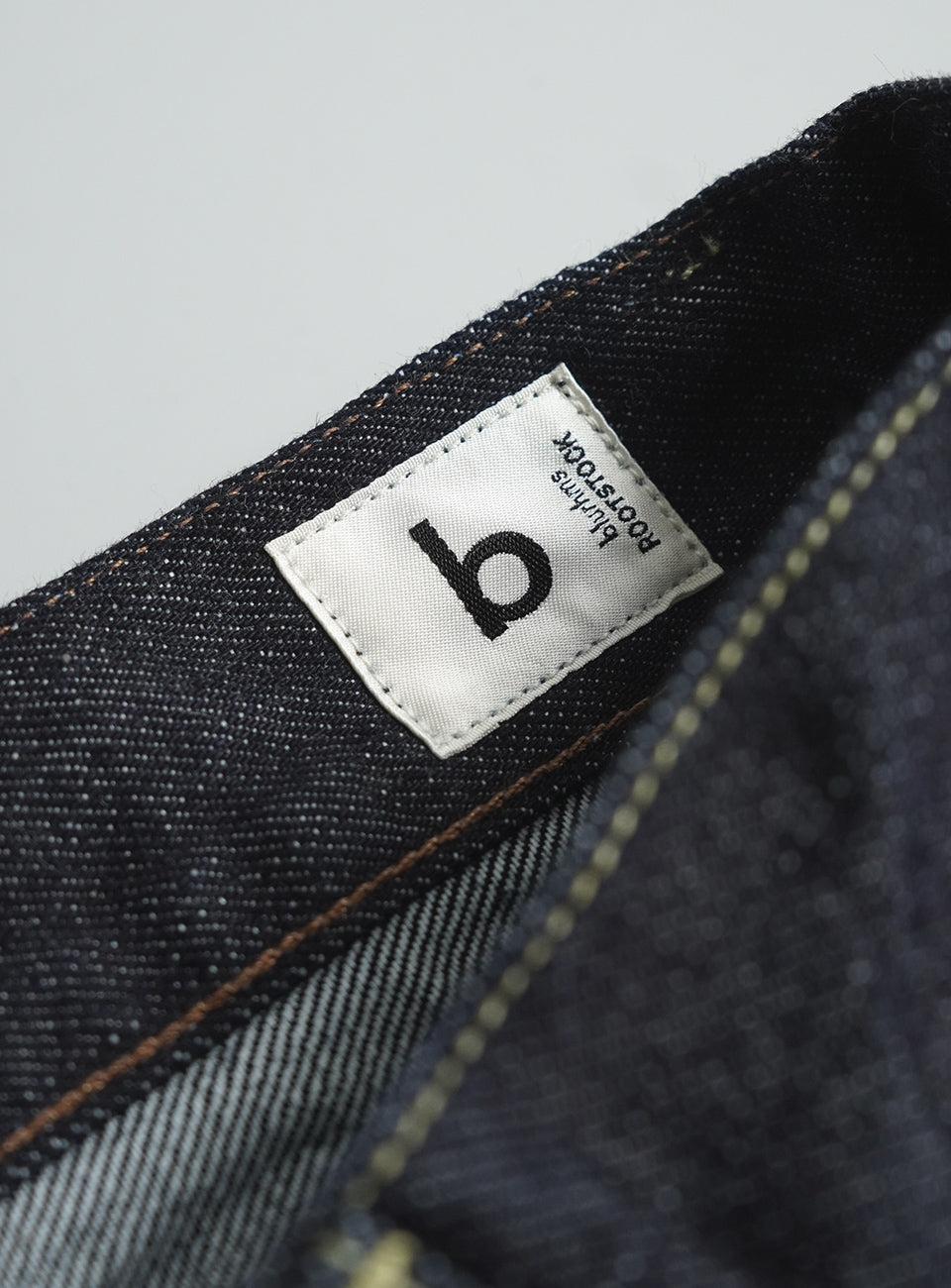 ブラームス ルーツストック 13.5oz デニム パンツ ナロー インディゴ 13.5oz Denim Pants Narrow bROOTS24F10正規取扱店