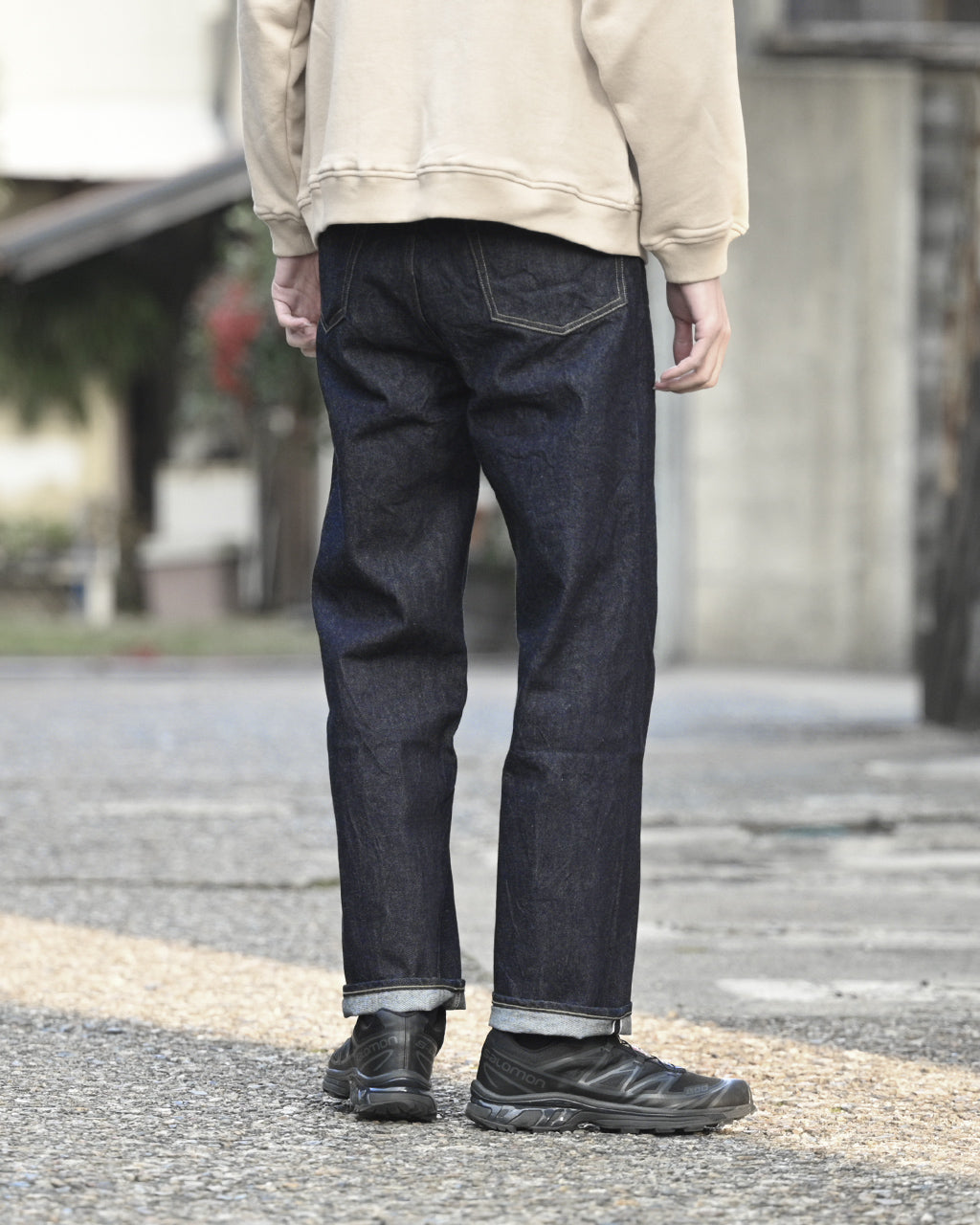 ブラームス ルーツストック 13.5oz デニム パンツ ナロー インディゴ 13.5oz Denim Pants Narrow bROOTS24F10正規取扱店