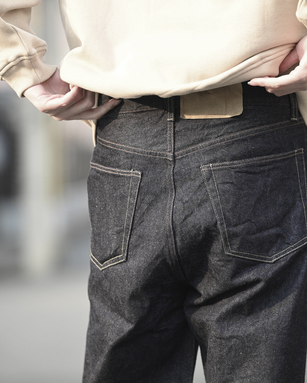 ブラームス ルーツストック 13.5oz デニム パンツ ナロー インディゴ 13.5oz Denim Pants Narrow bROOTS24F10正規取扱店