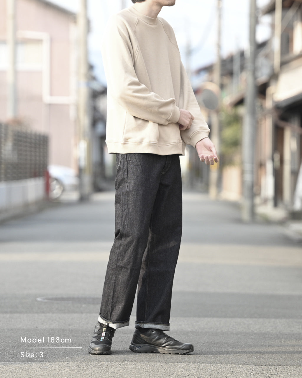 ブラームス ルーツストック 13.5oz デニム パンツ ナロー インディゴ 13.5oz Denim Pants Narrow bROOTS24F10正規取扱店
