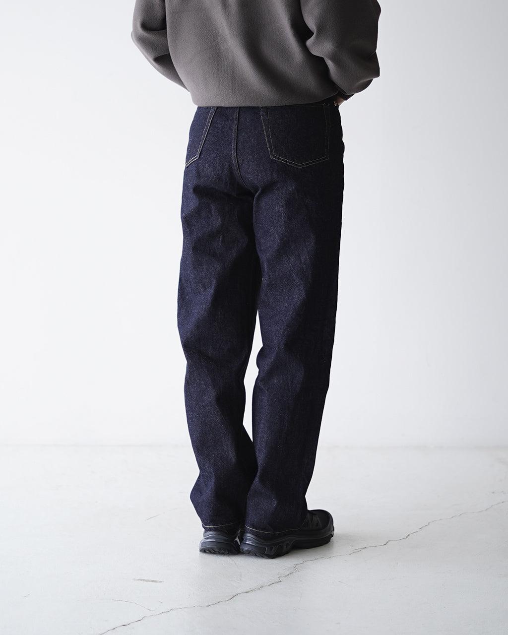 ブラームス ルーツストック 13.5oz デニム パンツ ナロー インディゴ 13.5oz Denim Pants Narrow bROOTS24F10正規取扱店