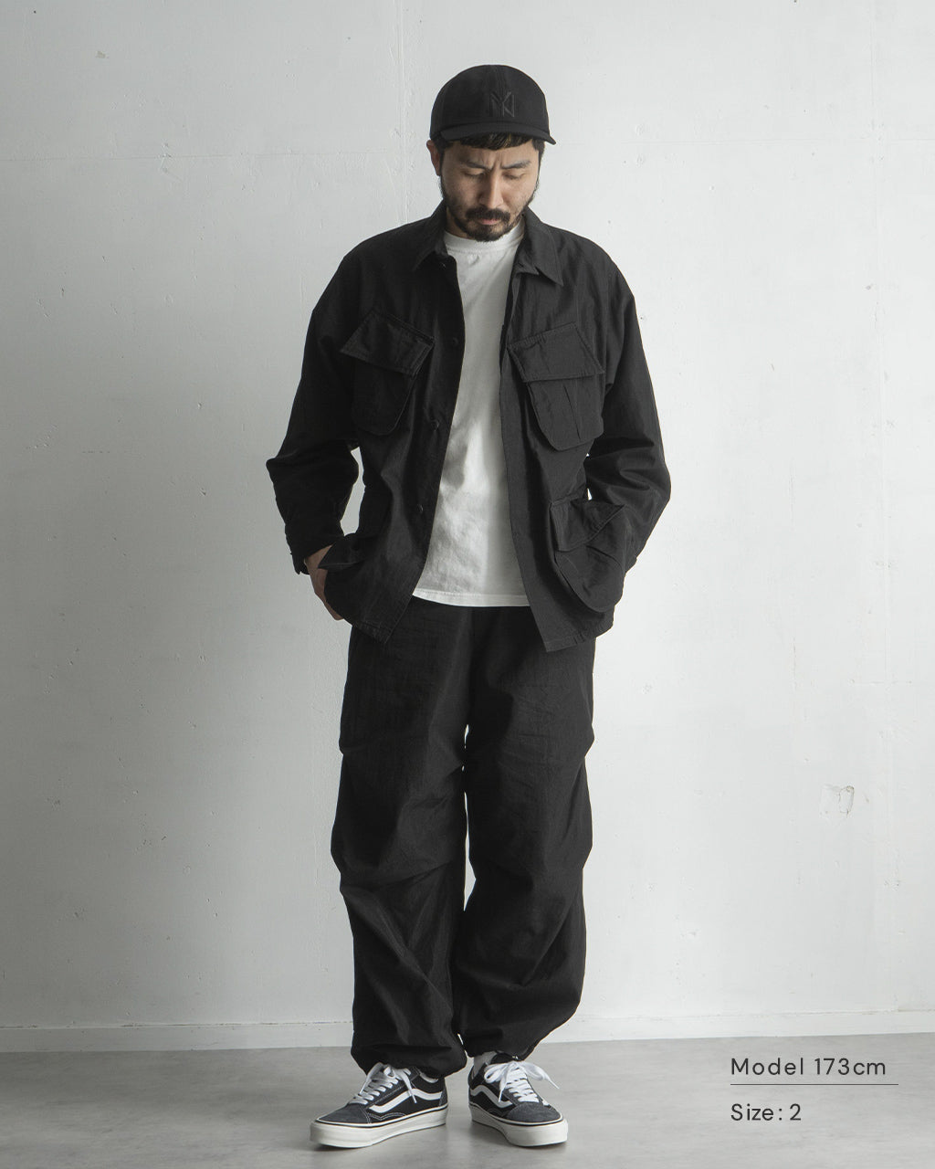 【アウトレット!30%OFF】blurhms ROOTSTOCK ブラームスルーツストック コンバット トロピカル ジャケット C/N OX Combat Tropical Jacket bROOTS25S3 【送料無料】正規取扱店