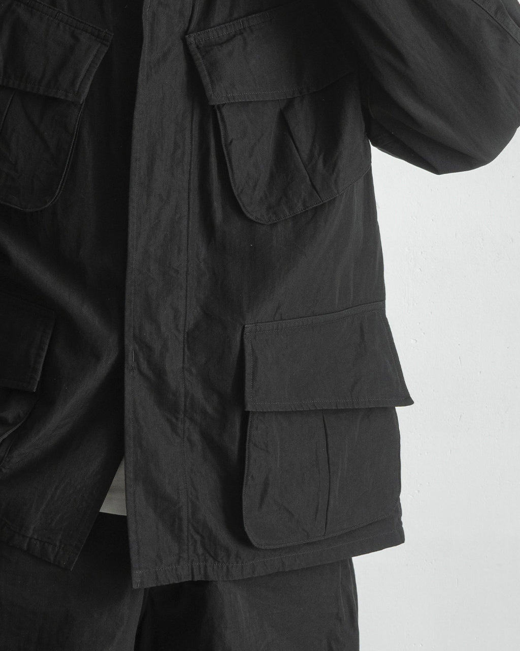 【アウトレット!30%OFF】blurhms ROOTSTOCK ブラームスルーツストック コンバット トロピカル ジャケット C/N OX Combat Tropical Jacket bROOTS25S3 【送料無料】正規取扱店
