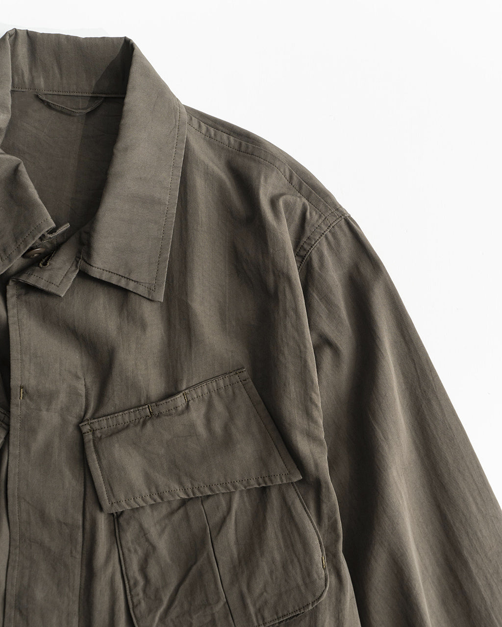 【アウトレット!30%OFF】blurhms ROOTSTOCK ブラームスルーツストック コンバット トロピカル ジャケット C/N OX Combat Tropical Jacket bROOTS25S3 【送料無料】正規取扱店