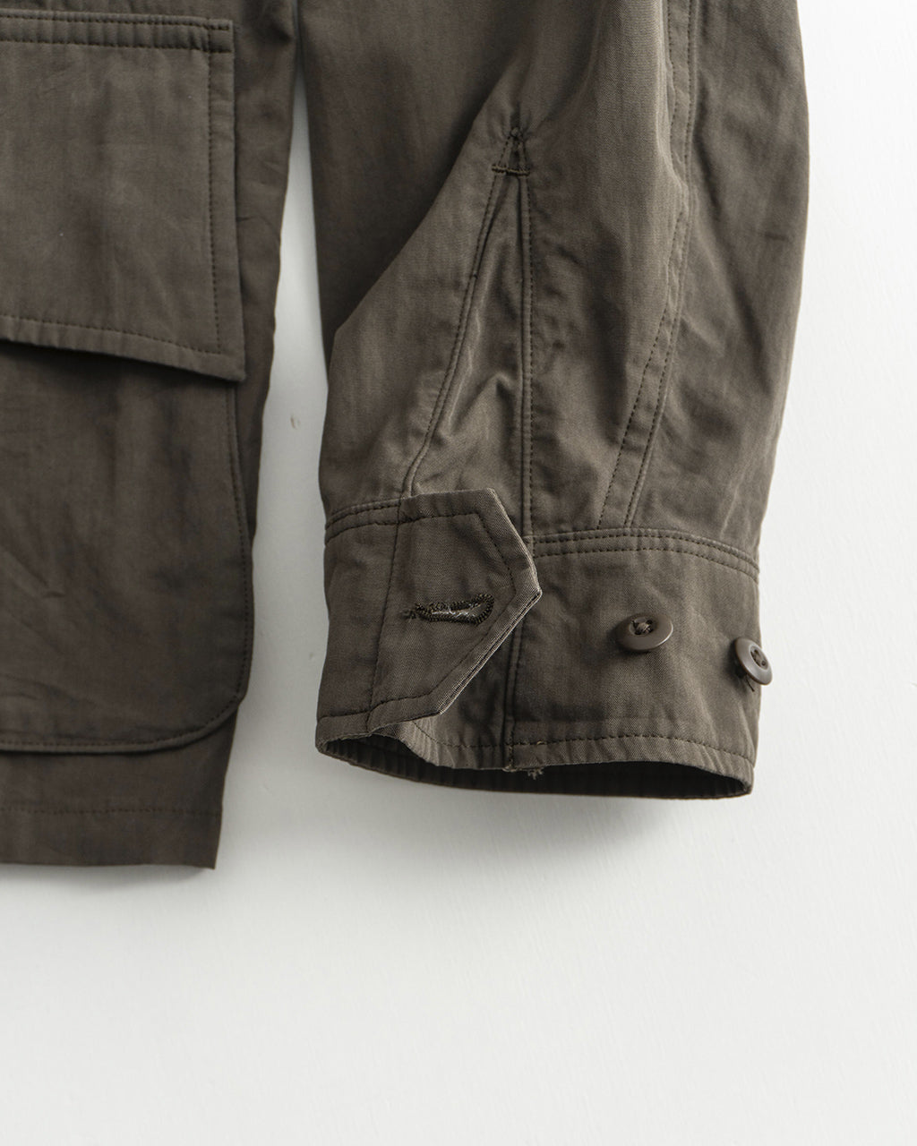 【アウトレット!30%OFF】blurhms ROOTSTOCK ブラームスルーツストック コンバット トロピカル ジャケット C/N OX Combat Tropical Jacket bROOTS25S3 【送料無料】正規取扱店