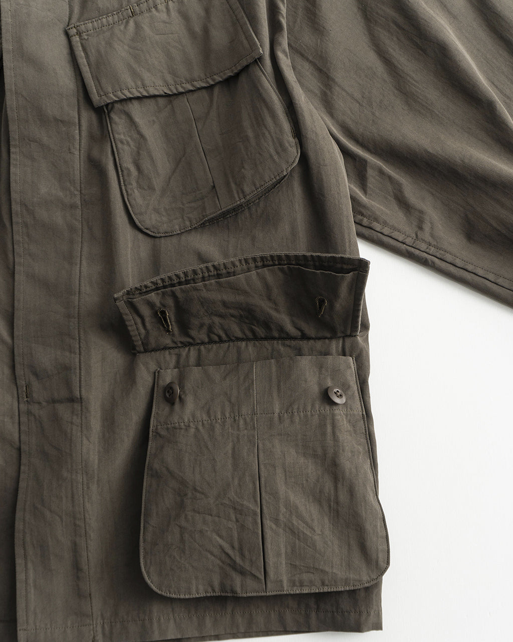 【アウトレット!30%OFF】blurhms ROOTSTOCK ブラームスルーツストック コンバット トロピカル ジャケット C/N OX Combat Tropical Jacket bROOTS25S3 【送料無料】正規取扱店