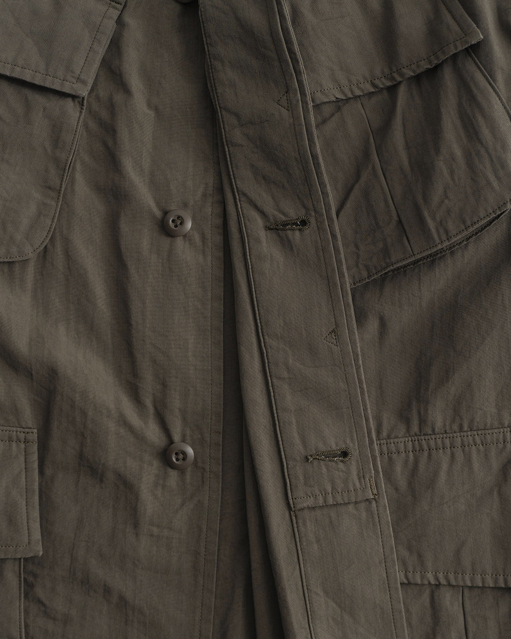 【アウトレット!30%OFF】blurhms ROOTSTOCK ブラームスルーツストック コンバット トロピカル ジャケット C/N OX Combat Tropical Jacket bROOTS25S3 【送料無料】正規取扱店
