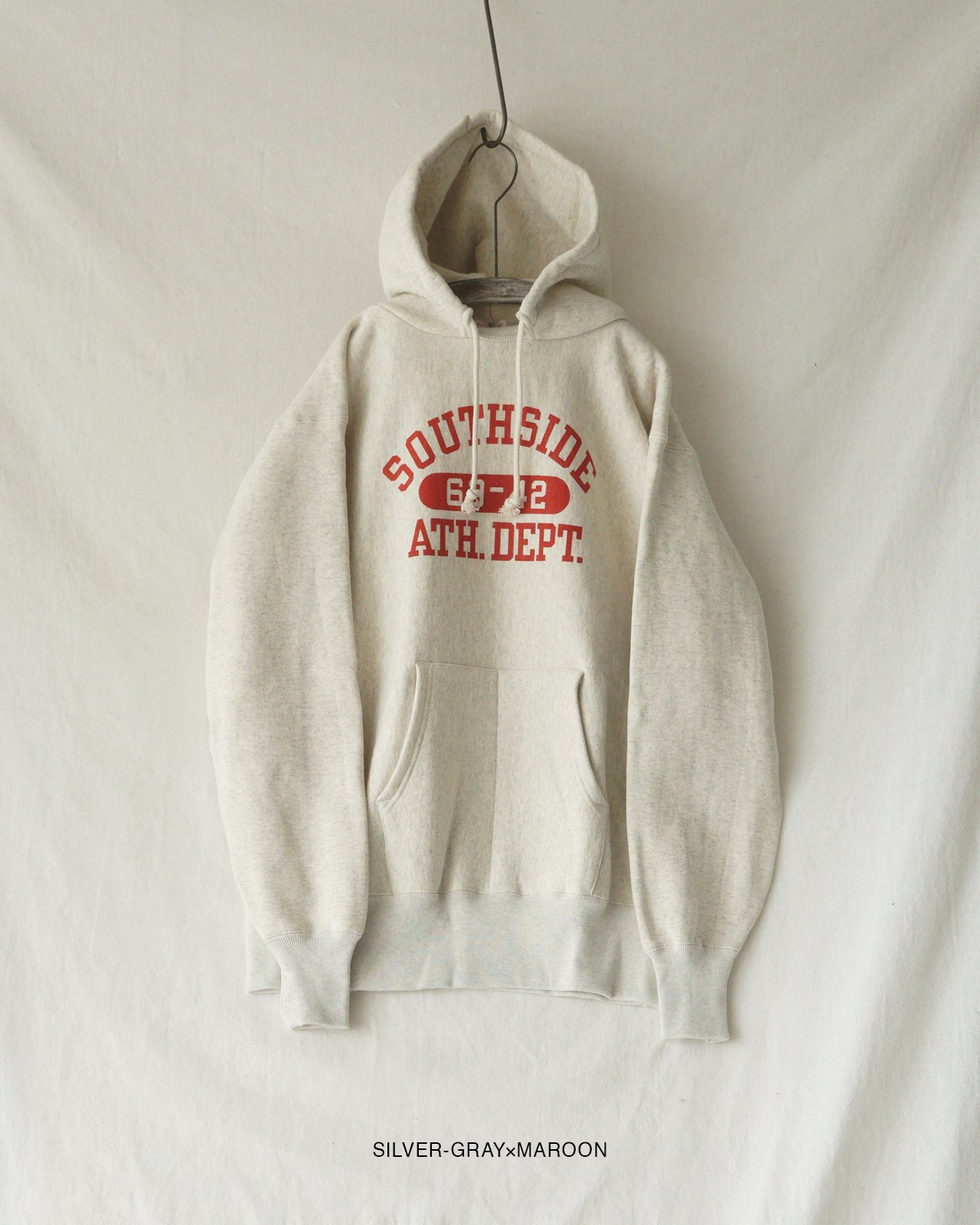 REVERSE WEAVE PULL OVER AFTER HOODED C3-A117