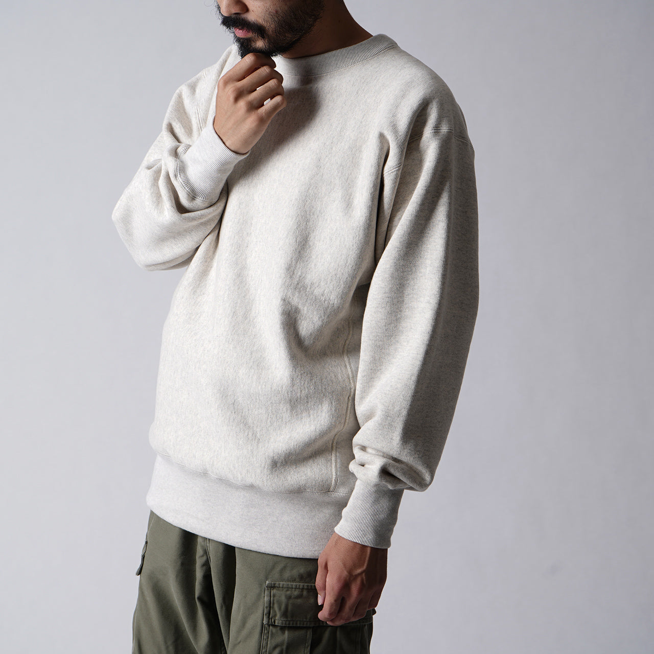 チャンピオン リバースウィーブ(R) 2nd パテントモデル クルーネック スウェットシャツ RW 2ND PATENT CREWNECK SWEAT トレーナー C3-Q042