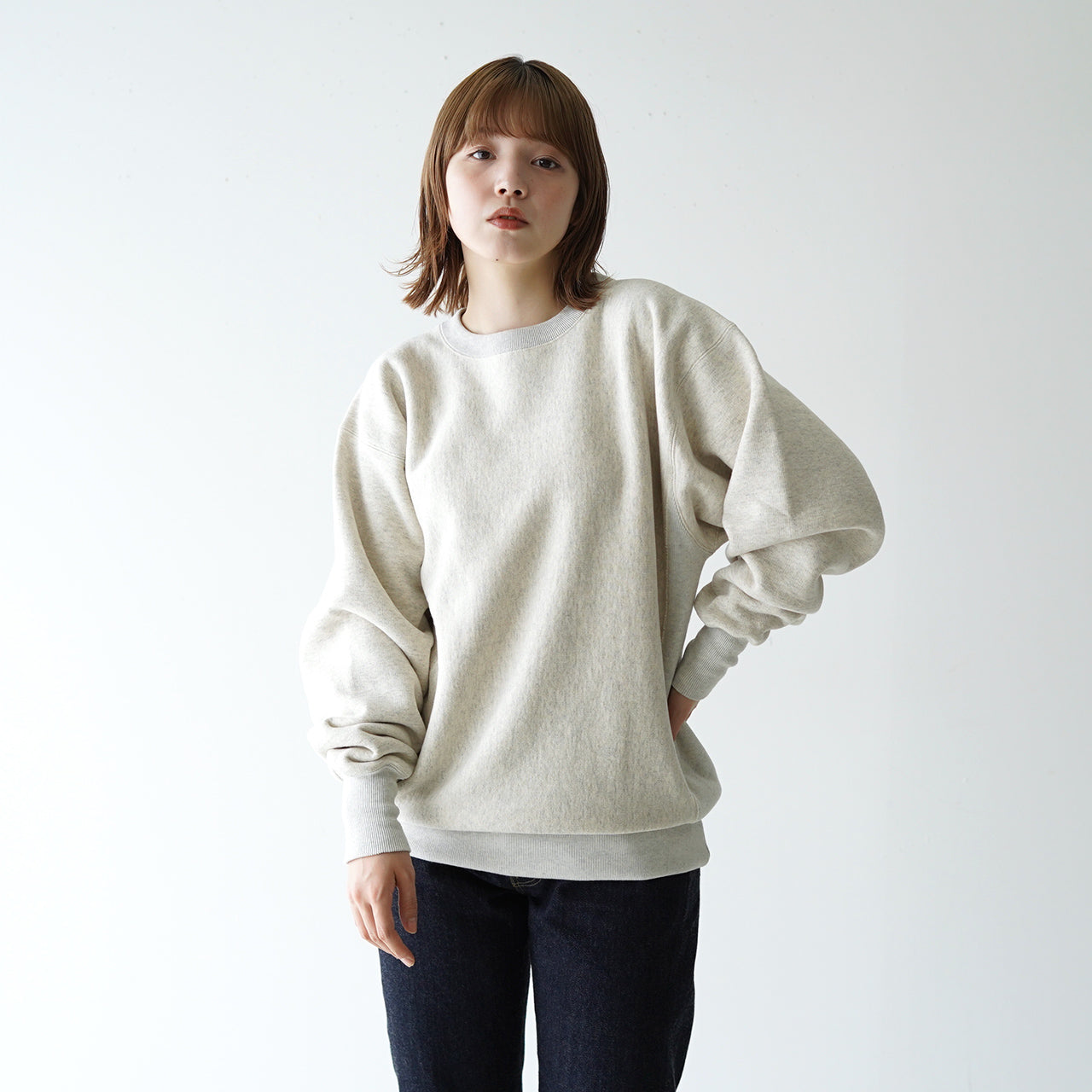 チャンピオン リバースウィーブ(R) 2nd パテントモデル クルーネック スウェットシャツ RW 2ND PATENT CREWNECK SWEAT トレーナー C3-Q042