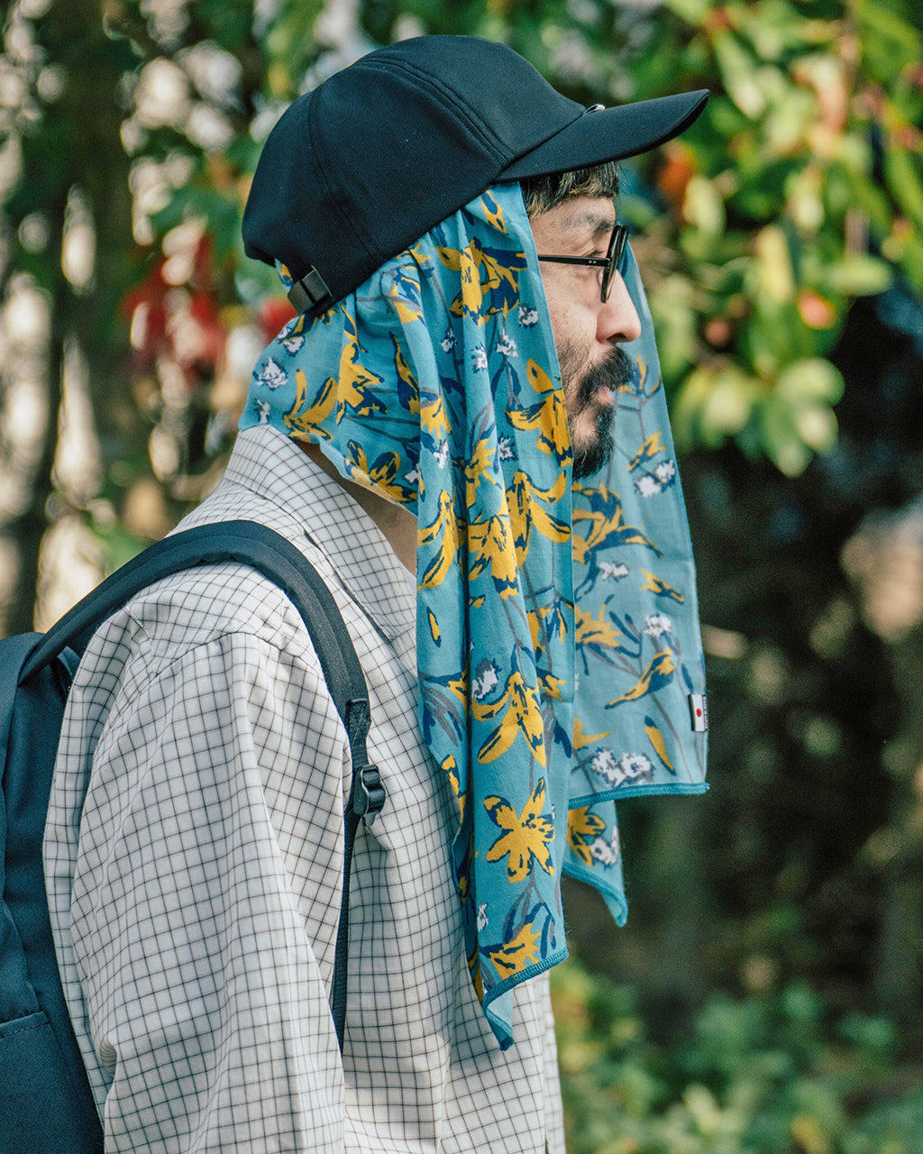 【山の植物】スポーツてぬぐい 登山 アウトドア 軽量・速乾・抗菌防臭 【メール便可】