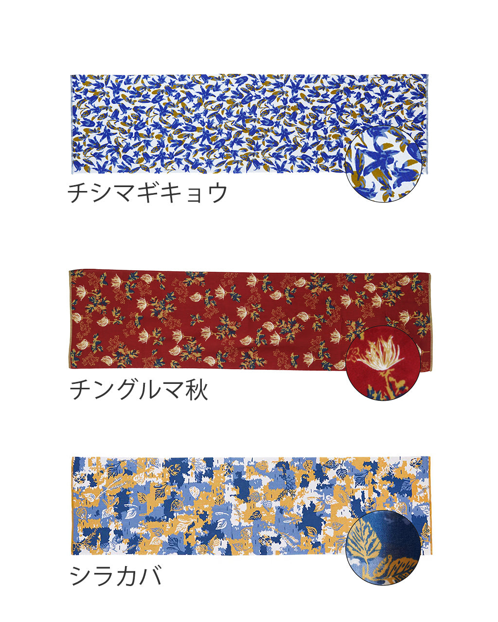 【山の植物】スポーツてぬぐい