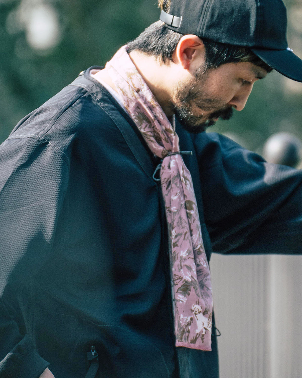 【山の動物】スポーツてぬぐい 登山 アウトドア 軽量・速乾・抗菌防臭 【メール便可】