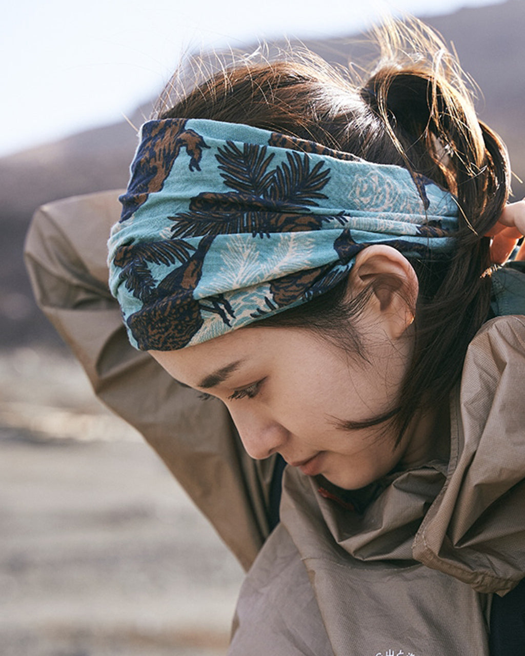 【山の動物】スポーツてぬぐい