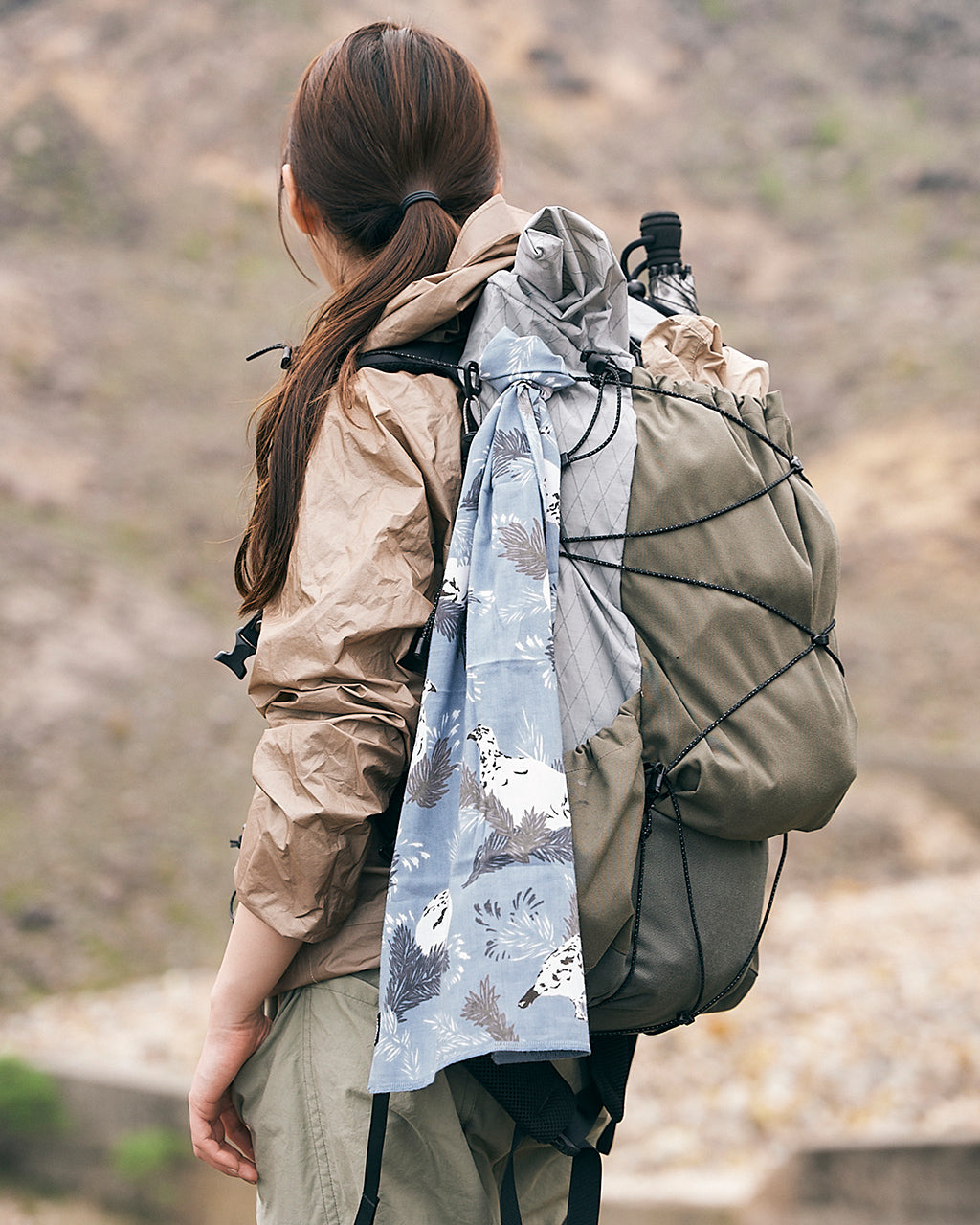 【山の動物】スポーツてぬぐい