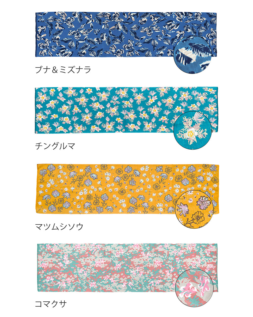 CHAORAS チャオラス スポーツてぬぐい タオル スカーフ 山の植物 | Crouka(クローカ)