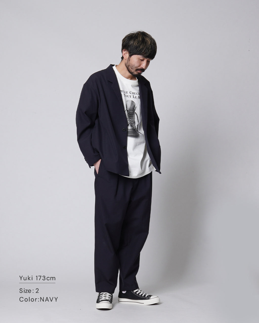 CONVERSE CHUCK TAYLOR CLOTHING 컨버스 척 테일러 클로징 재킷 JACKET CTC24SSJK01【무료우송】정규 취급점