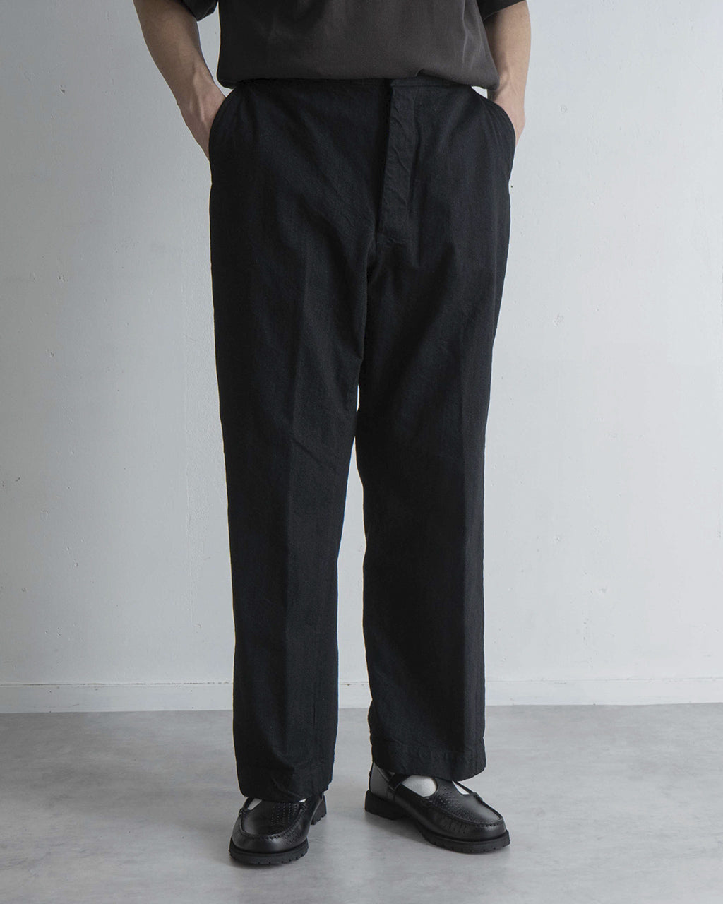 デニムスラックス ブラック Denim Slacks PTLM-16DS-BKW 正規取扱店