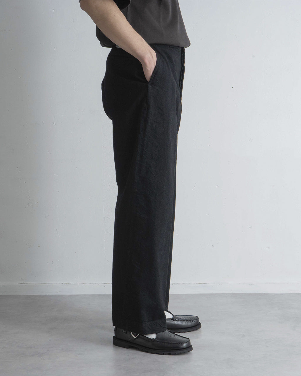 デニムスラックス ブラック Denim Slacks PTLM-16DS-BKW 正規取扱店