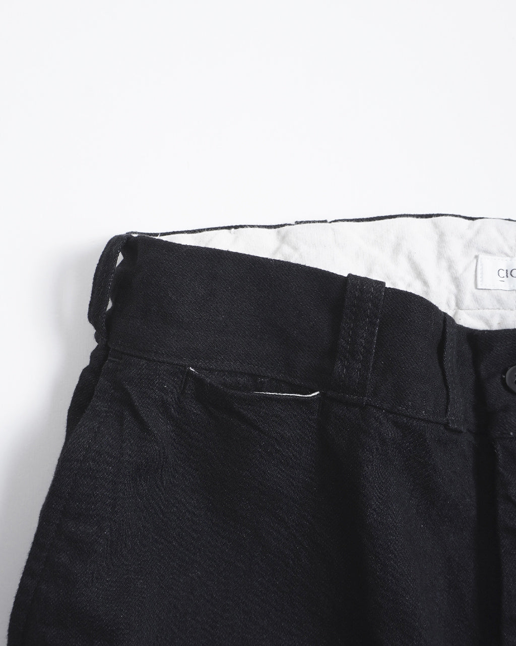 CIOTA シオタ デニムスラックス ブラック Denim Slacks PTLM-16DS-BKW 【送料無料】正規取扱店