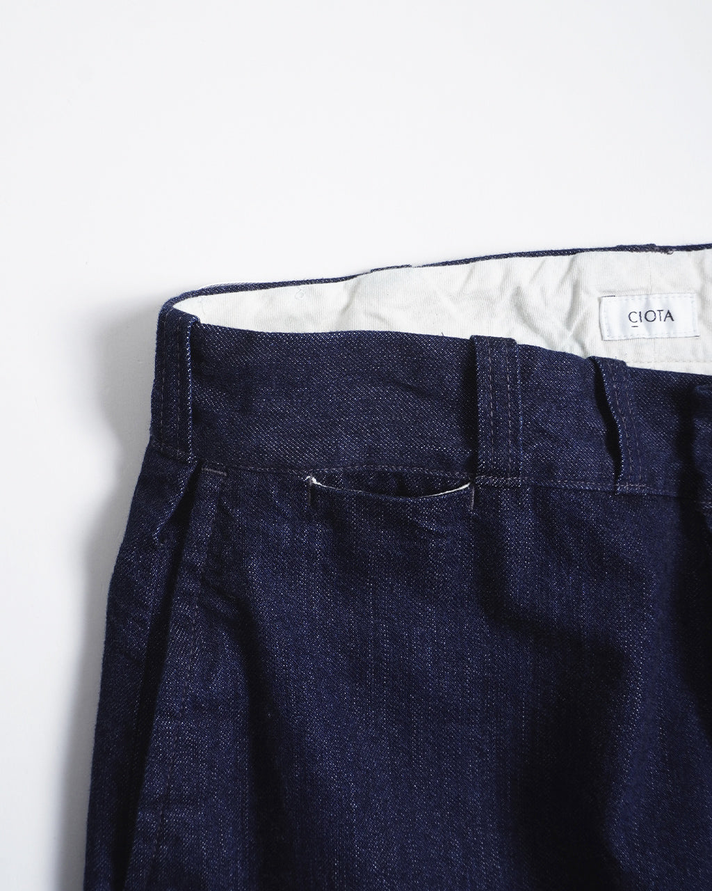 デニムスラックス ネイビー Denim Slacks PTLM-16DS-PIW 正規取扱店