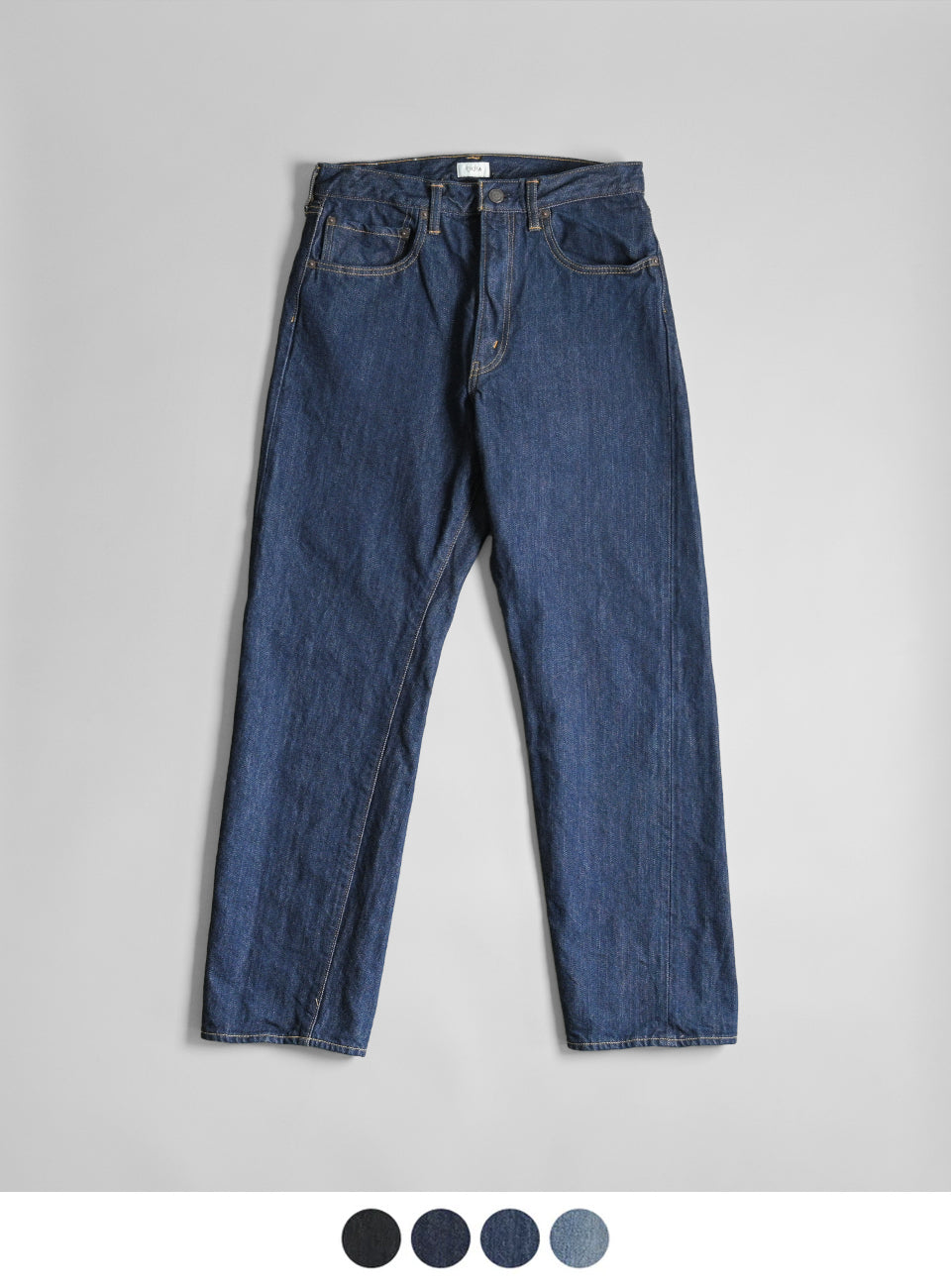デニム テーパード 5ポケット パンツ Tapered 5Pocket Pants ブラック 本藍 ブルー ネイビー ダメージ PTLM-22TP 正規取扱店
