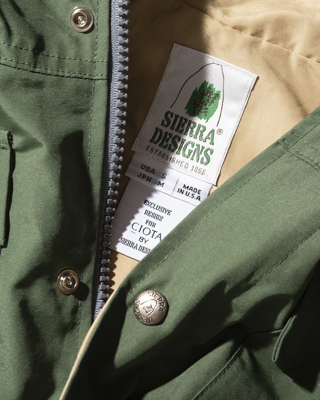 SIERRA DESIGNS シエラデザイン マウンテン パーカー MOUNTAIN PARKA BZLM-113 正規取扱店