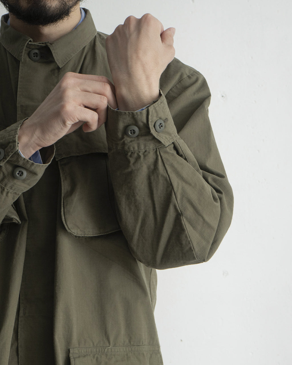 ジャングルファティーグジャケット Jungle Fatigue Jacket (Rip-Stop)《Stone Wash》JKLM-140-SW 正規取扱店