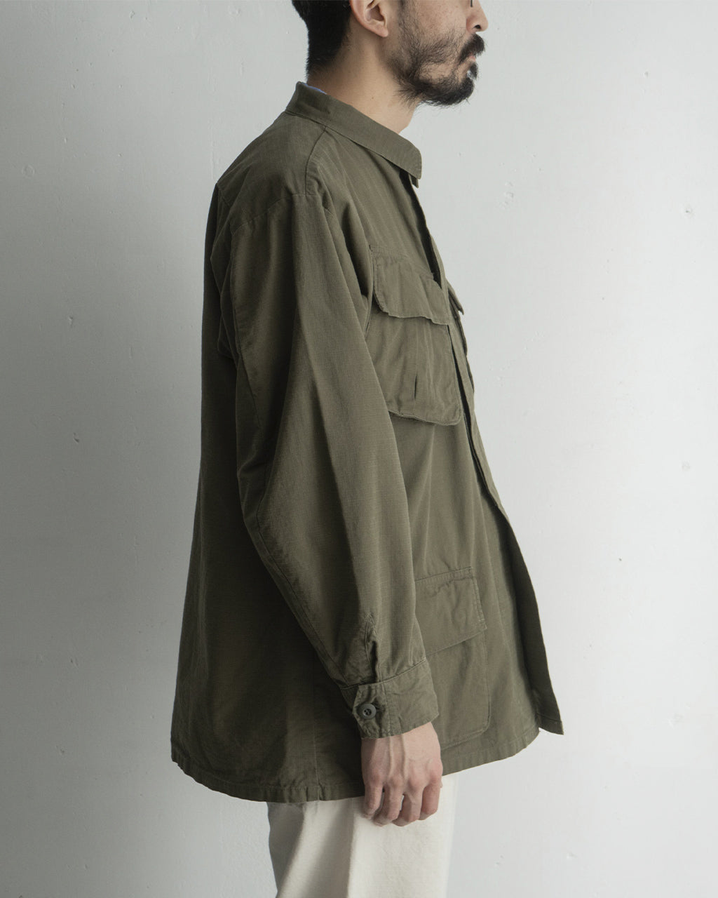 ジャングルファティーグジャケット Jungle Fatigue Jacket (Rip-Stop)《Stone Wash》JKLM-140-SW 正規取扱店