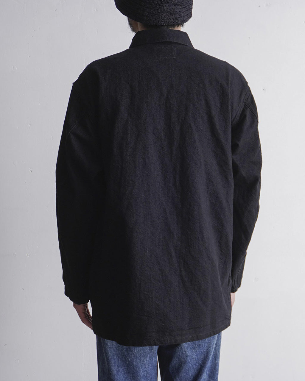 CIOTA 시오타 M-41 미군 데님 커버 올 재킷 맨즈 M-41 US ARMY Denim Coverall Jacket JKLM-136-BKW 세르빗치 데님 커버 올 맨즈 【송료 무료】정규 취급점