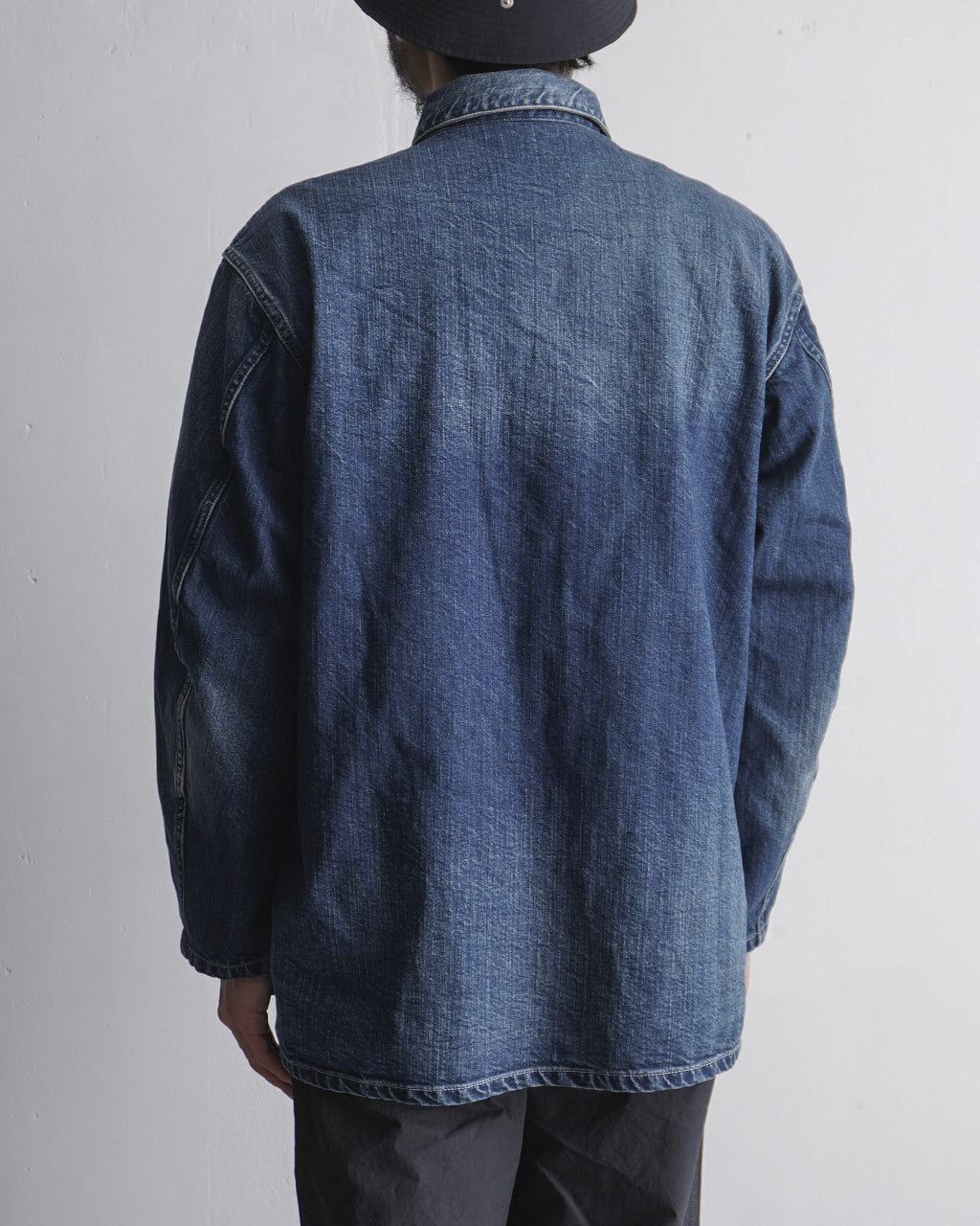 M-41 米軍 デニム カバーオール ジャケット メンズ M-41 US ARMY Denim Coverall Jacket JKLM-136-PIMDBL-D セルビッチ デニム カバーオール 正規取扱店
