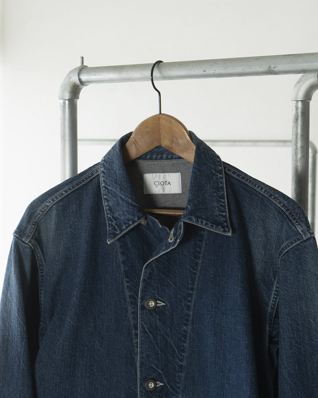 M-41 米軍 デニム カバーオール ジャケット メンズ M-41 US ARMY Denim Coverall Jacket JKLM-136-PIMDBL-D セルビッチ デニム カバーオール 正規取扱店