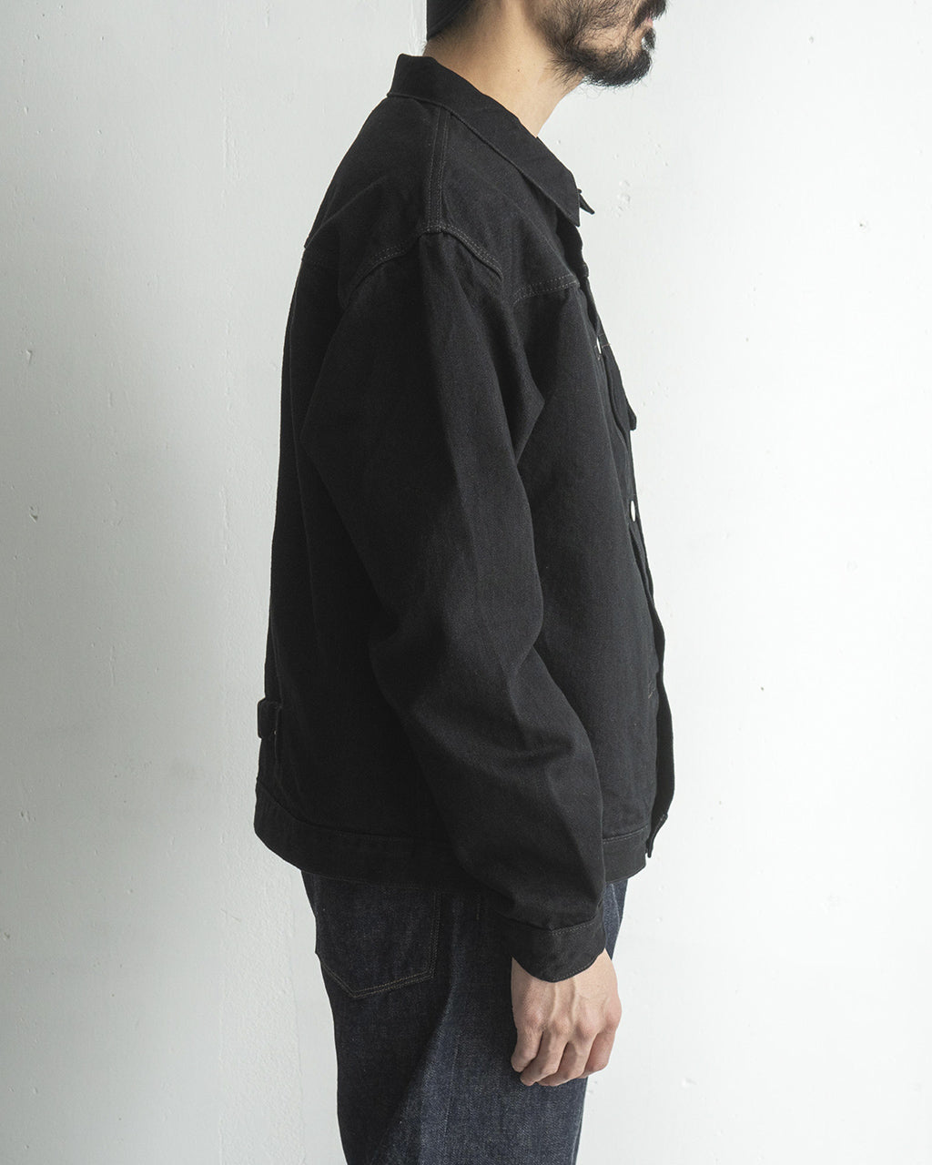 シングルポケット デニムジャケット Single Pocket Denim Jacket JKLM-301-BKW 正規取扱店
