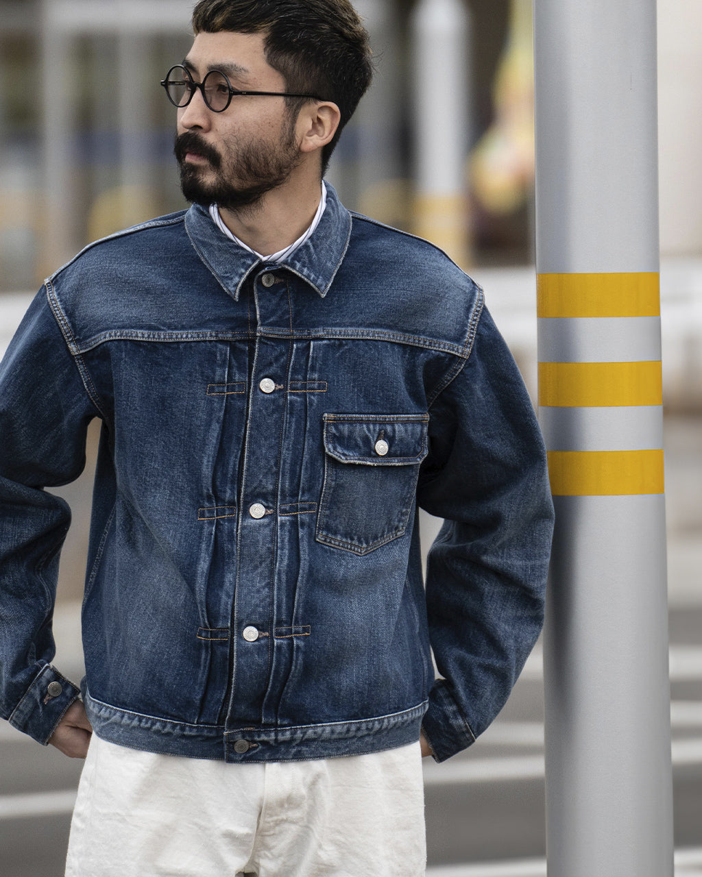 シングルポケット デニムジャケット Single Pocket Denim Jacket JKLM-301-NIMDBL-D 正規取扱店