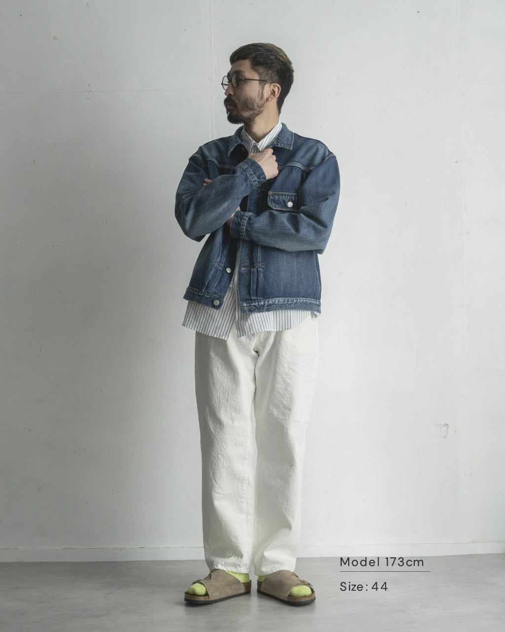 シングルポケット デニムジャケット Single Pocket Denim Jacket JKLM-301-NIMDBL-D 正規取扱店
