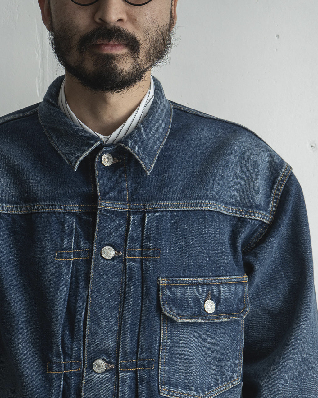 シングルポケット デニムジャケット Single Pocket Denim Jacket JKLM-301-NIMDBL-D 正規取扱店