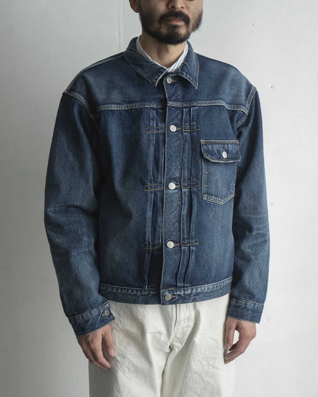 シングルポケット デニムジャケット Single Pocket Denim Jacket JKLM-301-NIMDBL-D 正規取扱店