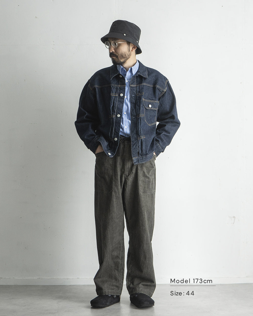 シングルポケット デニムジャケット Single Pocket Denim Jacket JKLM-301-NIW 正規取扱店