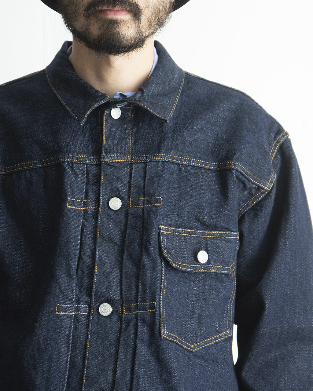 シングルポケット デニムジャケット Single Pocket Denim Jacket JKLM-301-NIW 正規取扱店