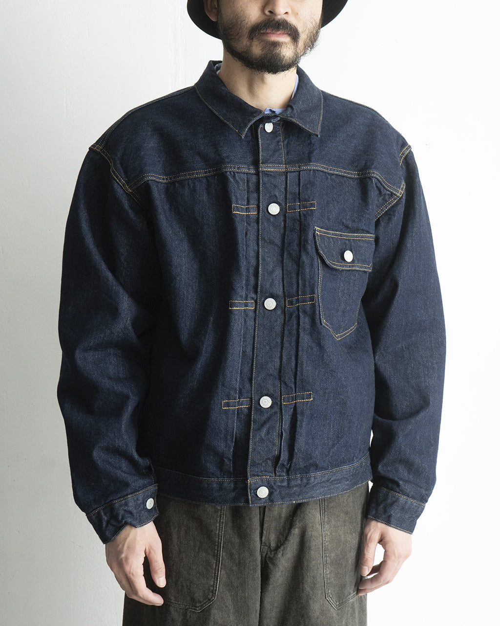 シングルポケット デニムジャケット Single Pocket Denim Jacket JKLM-301-NIW 正規取扱店