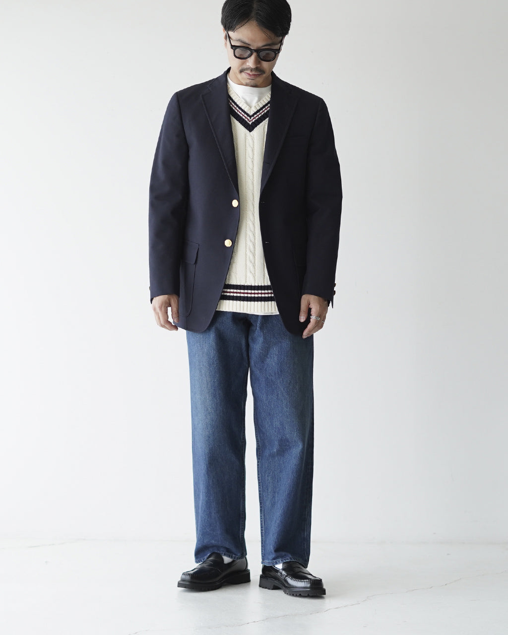 CIOTA シオタ Cricket Sweater チルデンニット KNLM-101 【送料無料】 正規取扱店