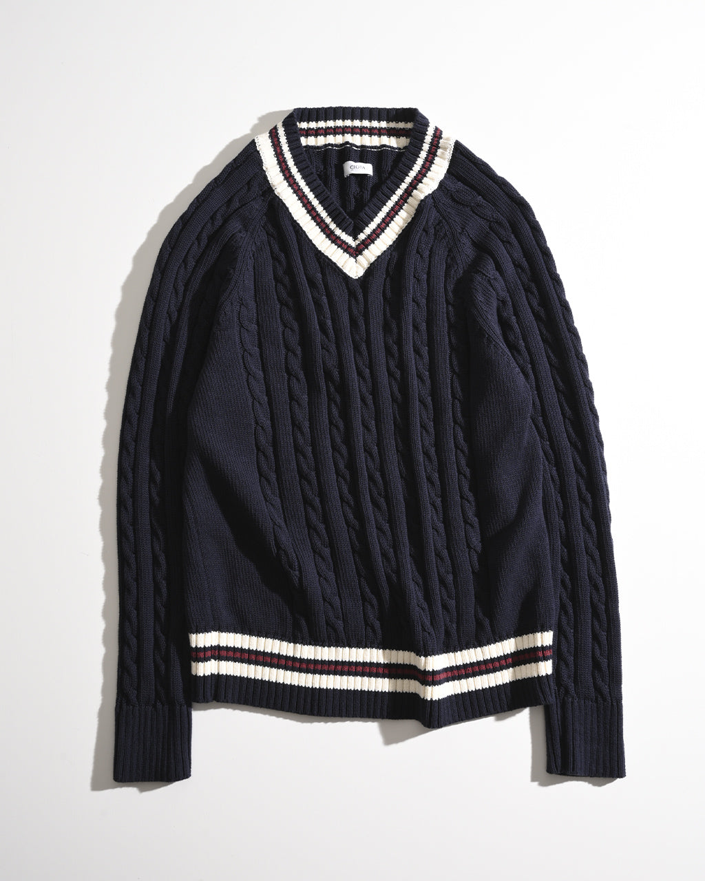 CIOTA シオタ Cricket Sweater チルデンニット KNLM-101 【送料無料】 正規取扱店