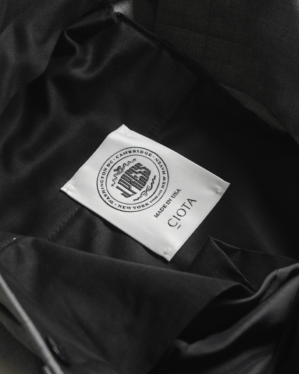 CIOTA × J.PRESS ORIGINALS 시오타 × J프레스 오리지널스 홉 삭 슬랙스 PIPED STEM TROUSERS BZLM-113【무료우송】 정규 취급점